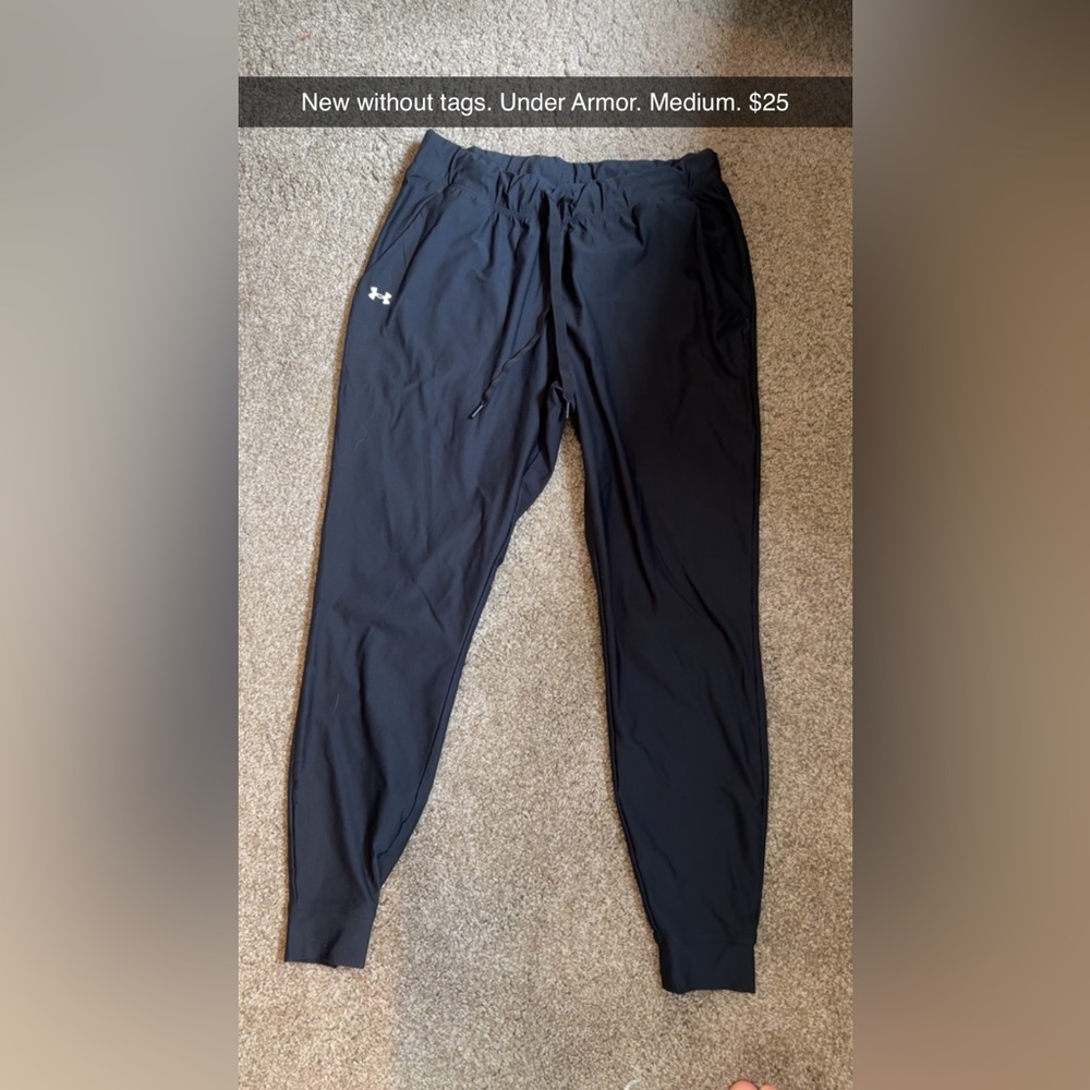 Black Under Armor Pants.